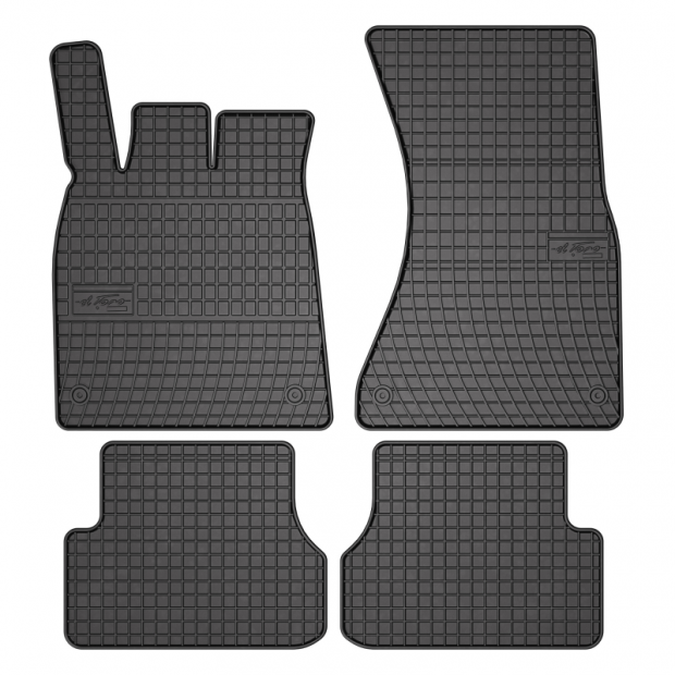 Floor mats-rubber-Audi A6 c7 (2011-2018) - Discount 20%