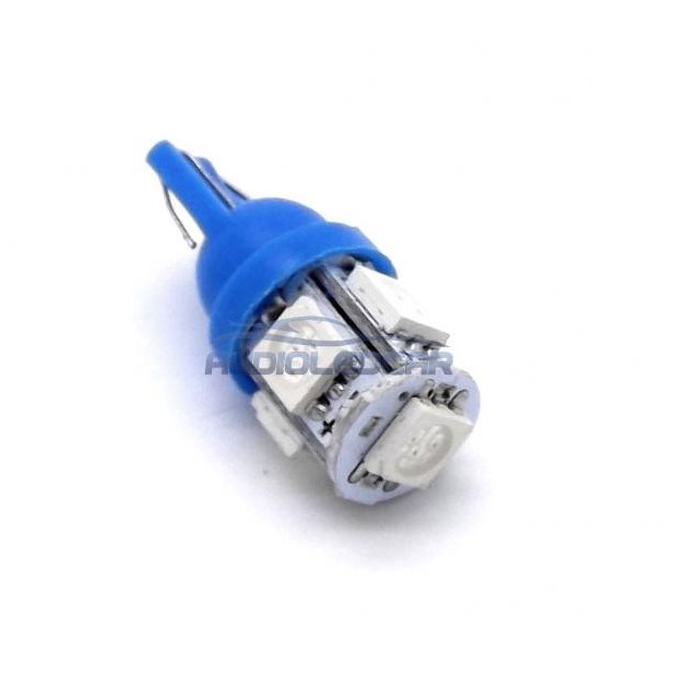 LED bulb BLUE w5w / t10 - TYPE 27 - Discount 20%