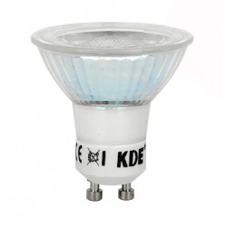 LED bulb gu10, 6 Watts and 470 lumens | KDE Adjustable