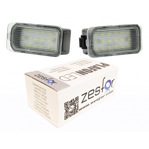 Galaxy 2006-Present MPV 5D LED License Lamp White for FORD 