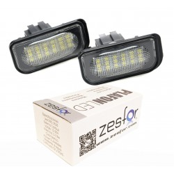 Luces matricula LED Mercedes Clase C W203 4 puertas (2001-2007)