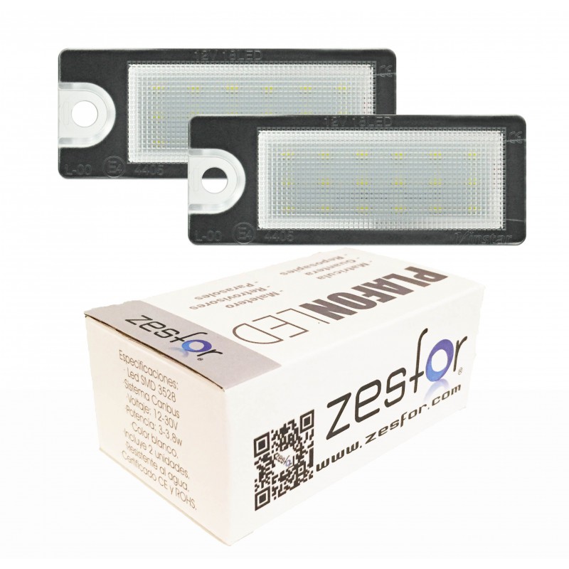 Deckengemälde kennzeichenbeleuchtung LED Volvo V70 II, XC70 II, S60, S80,  XC90