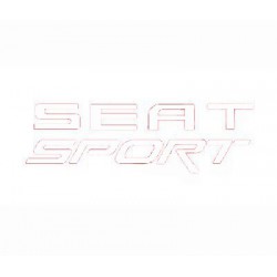 Sticker for car Seat Sport white