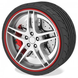Protecteur de pneu Rouge - RimSavers®
