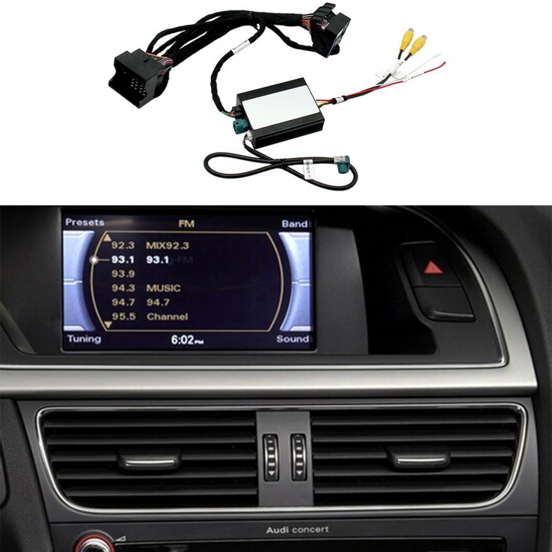 Gracias etiqueta Ejecutante Kit interface cámara aparcamiento Audi A4 B8 (8K) (05/2009-08/2015)  Concert/Symphony AMI