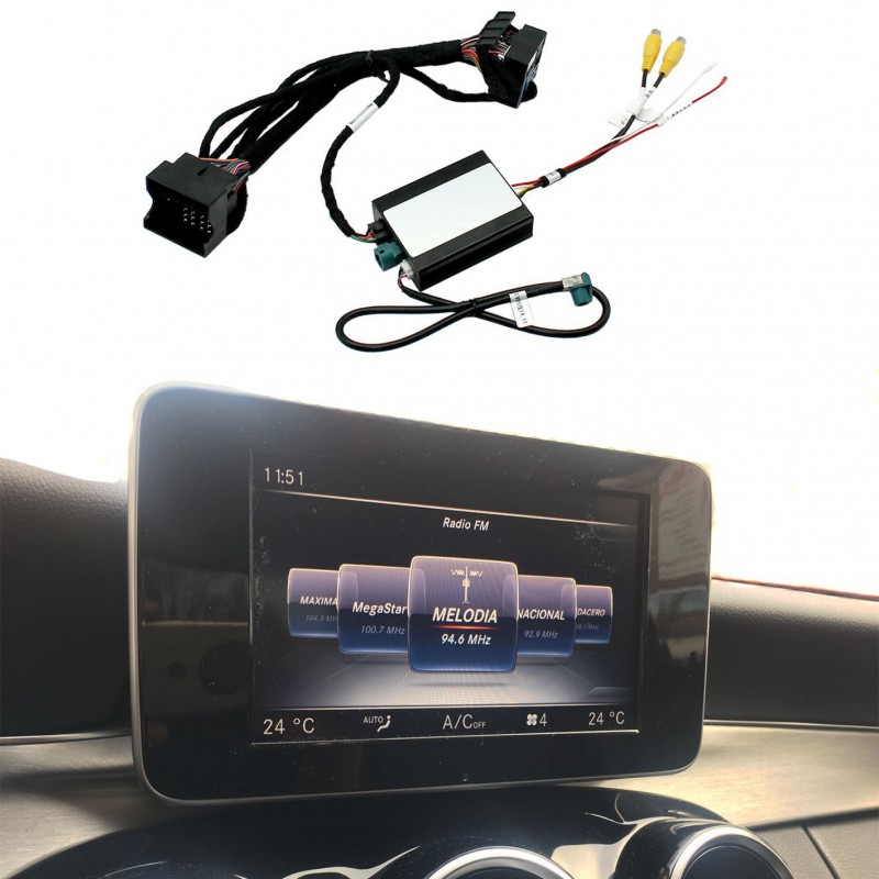 Kit interface cámara aparcamiento Mercedes-Benz Clase C (W205/C205/S205) (10/2014-06/2018) NTG