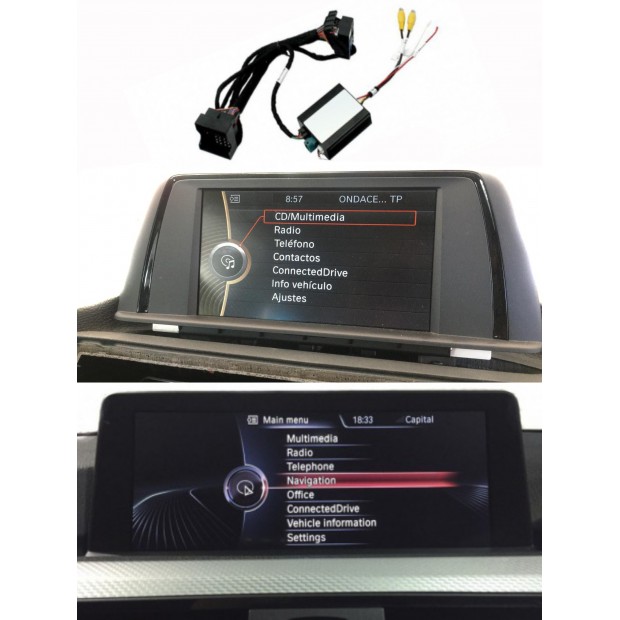 Monumental Cancelar campo Kit interface cámara aparcamiento BMW Serie 1 F20/F21 (2011-2017) NBT