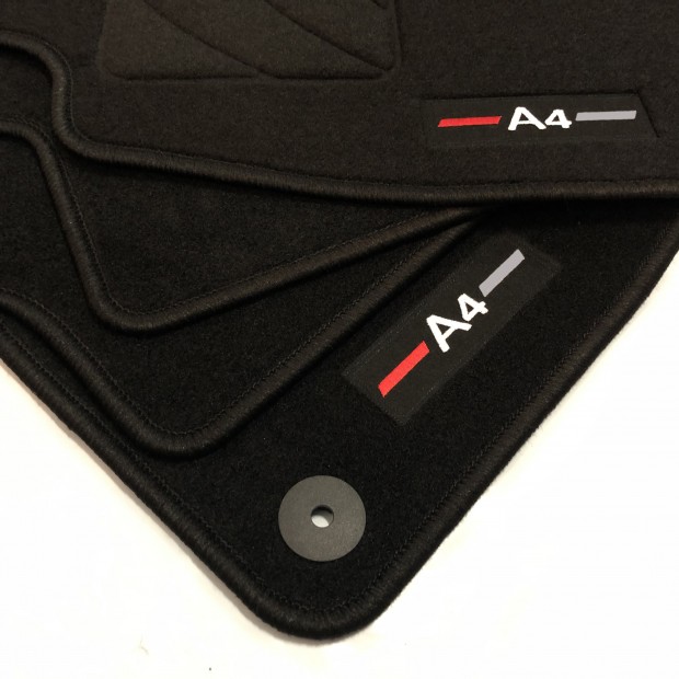 Floor Mats, Leather Audi A4 B9 (2015-) - Discount 20%