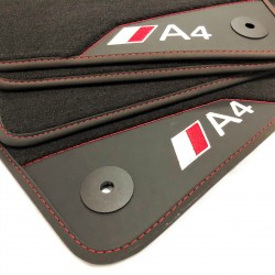 Floor mats, leather-Audi A4...