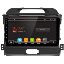 GPS navigator touchscreen for Kia Sportage R (2011-2016), Android 9"