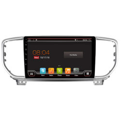 GPS-navigator mit touchscreen für Kia Sportage KX5 (2016-heute), Android 9"
