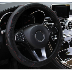 Cover steering wheel Black