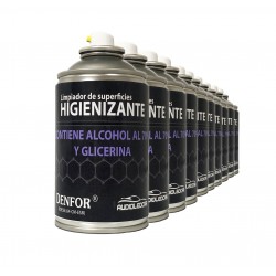 Kit 10 sprays Higienizantes en base alcohol 250 ml