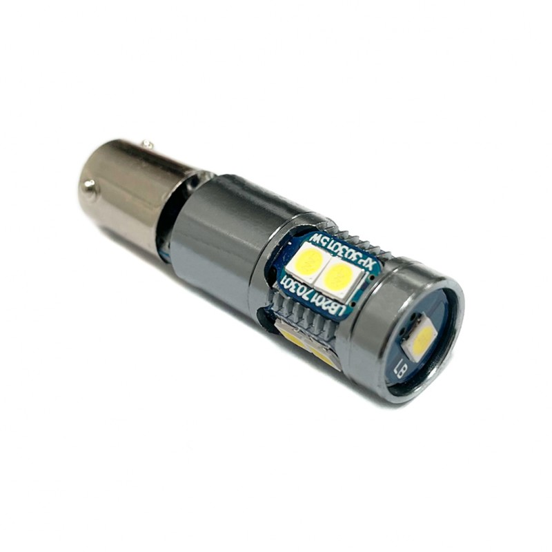 H21W (435) 5 LED Bulb SMD-5050 CanBus G2 WHITE 6000K