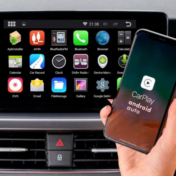 Apple Carplay sans fil / Android auto pour VOLKSWAGEN Arteon (2018-présent)