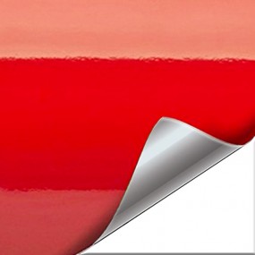 Pegatina de Vinilo Rojo Brillo para Coche y Moto - Oferta 20%