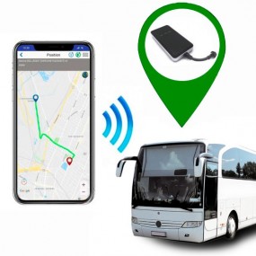 Llorar Contiene pulgada Localizador GPS para Autobús. Controla todos los movimientos.